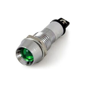 SİNYAL  LAMBASI METAL 24 V Led'li 10mm YEŞİL IC-226 (MBS-45873)