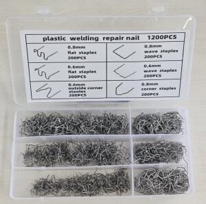 PLASTİK ZIMBA TAMİR TELİ 1200 ADET 6 ÇEŞİT 200 PARÇA