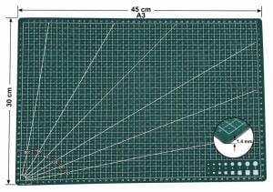 A3 Kesim Matı Tamir ve Maket Kesim Pedi 45x30 cm 1.4 mm