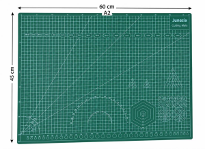 A2 Çift Taraflı Kesim Matı Tamir ve Maket Kesim Pedi 60x45 cm 3 mm