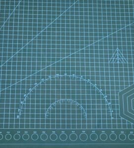 TAMİR KESİM PEDİ(MATI) ÇİFT TARAFLI A2 60×45cm KALINLIK 3mm YEŞİL