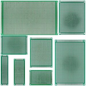 Delikli Plaket Bakır Çift Yüzlü 100x150 mm / 10x15 cm 1 adet ( Pertinaks )