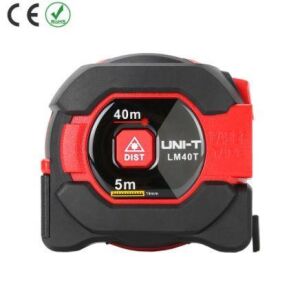 Unı-T Lm40T 40 Metre Şeritli ve Lazerli Mesafe Ölçer (Şerit 5 Metre)