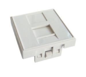 CAT  8P8C  S.üstü tozluklu KAPAK TEKLİ   DP-106 45x45 FACE PLATE  FP-101