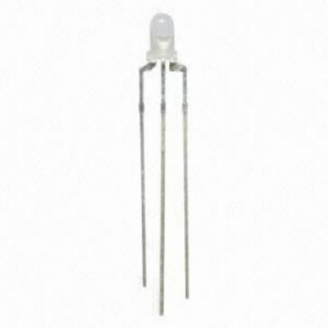LED-3MM KIRMIZI+YEŞİL ORTAK ANOT (+)