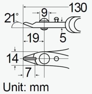 PROSKİT PM-5101-C  130mm YANKESKİ