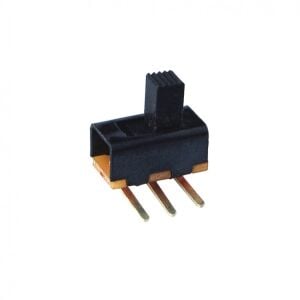 ANAHTAR SÜRGÜLÜ 3 Pin SS12F21 90 ° ON ~ ON Minik İğne Pin Ayak Kulaksız IC-206