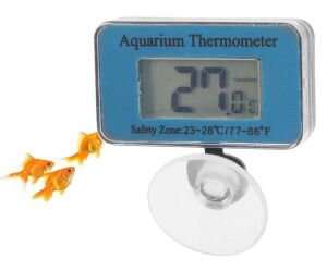 Akvaryum Termometresi AT-1  -50° / +70° LCD Dijital Ekran Su Geçirmez