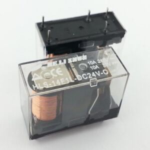 Helishun Röle HLS-14F1L-DC24V-C Tek Kontak 10A (40319024.0000)