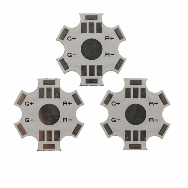 YUVARLAK PCB 1 LED STAR FULL RGB 000-13R1