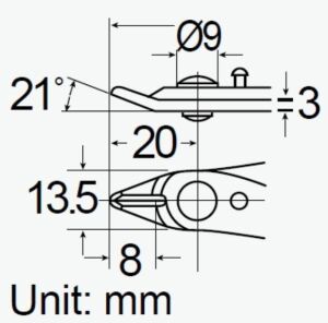 PROSKİT 1PK-30-E 125MM YANKESKİ