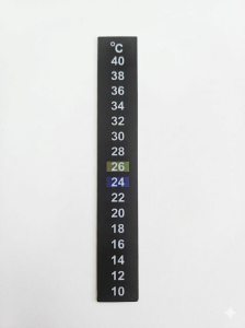 AKVARYUM YAPIŞKANLI STİKER TERMOMETRE 10-40C