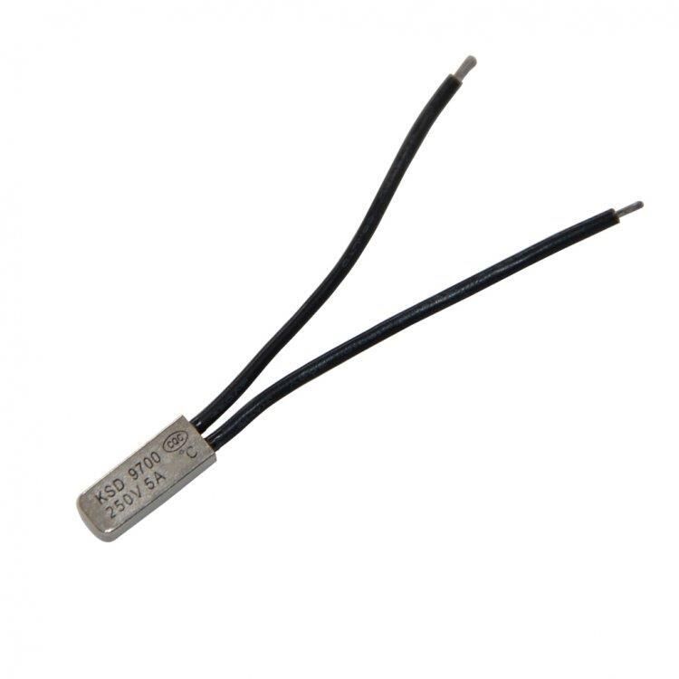Termostat 120° Kapalı Kontak Metal Kablolu 5 AMP