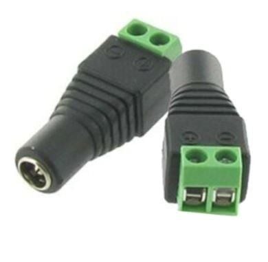 ADAPTÖR JAK 2,1mm ERKEK SEYYAR KLEMENSLİ