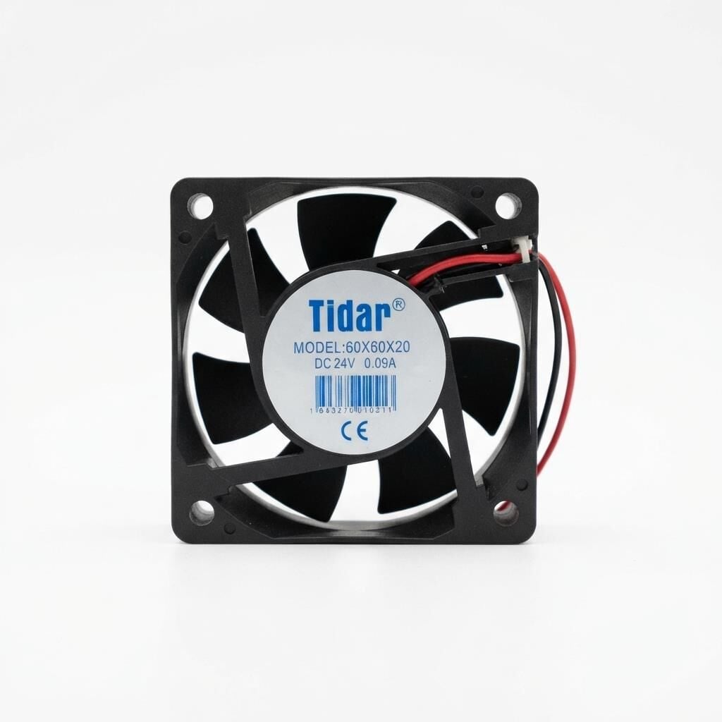 Fan 24v Plastik Kanat  60x60x20-2 Taida/Tidar