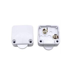 Ters Buton Dolap Switch IC-187E SİYAH (Kapalı Kontak)