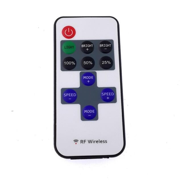 TEK RENK KONTROL KUMANDA MİNİ RF VT-2407