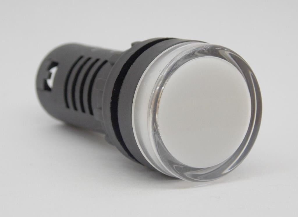 Sinyal Lambası AD16-22D/W 220V 22mm Beyaz