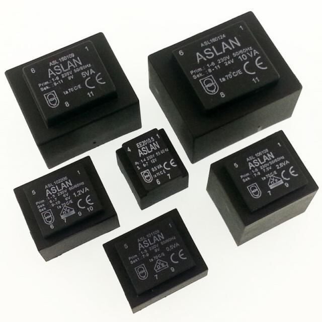 Trafo Asl 091209 0,5VA  2X9V 230V Aslan-MiniBoy