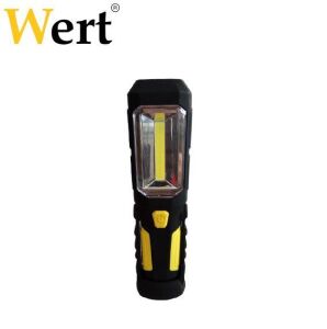 WERT W-2612 PİLLİ COB LEDLİ ÇALIŞMA LAMBASI+FENER