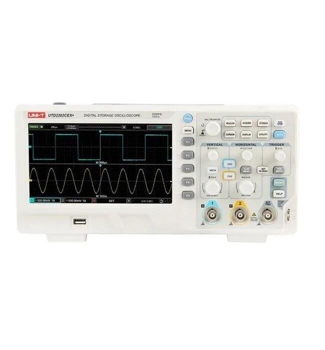 Unı-t UTD 2202CEX+  2x200MHZ Dijital Osilaskop UTD2202CEX+