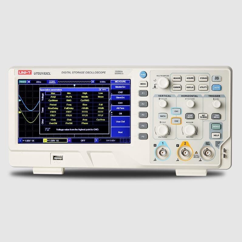 Unı-t UTD2152CL 2x150MHZ Dijital Osilaskop UTD 2152CL