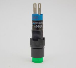 Onpow LAS4Y-D/G 24V Yeşil M8 Sinyal Lambası Yuvarlak