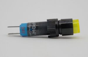 Onpow LAS4Y-D/Y 24V Sarı M8 Sinyal Lambası Yuvarlak