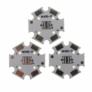 YUVARLAK PCB 1 LED STAR AK400-17
