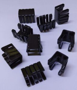 Alüminyum Soğutucu TO-220 Kılıf Siyah Eloksallı 19 mm Sıkıştırma Tip TR-3
