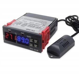Stc-3028 Dijital Sıcaklık ve Nem Kontrol termostat  220v Rc-10065