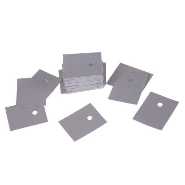 İzolatör Silikonlu GRİ 25x20 mm ( To 247 Kılıfa Uygun )