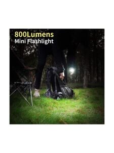 Cob LED Mini Anahtarlık Fener 500 Lümen Şarjlı Mıknatıslı