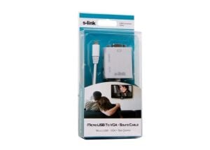 S-LİNK SL-MUV13 MİCRO USB TO VGA ÇEVİRİCİ