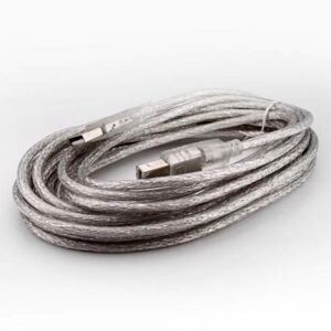 S-LİNK  SL-U2005  USB PRİNTER KABLO 5 mt  ŞEFFAF