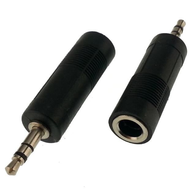 STEREO ADAPTÖR  3,5 mm ERKEK / 6,3 mm DİŞİ