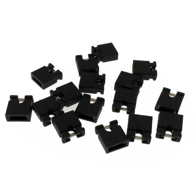Jumper 2 Pin 2,54mm Header Atlama / Şönt (1 adet fiyatıdır)