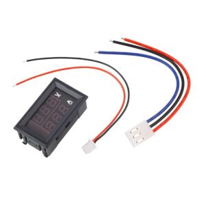 Dijital Ampermetre & Voltmetre 0 ~ 30V / 0 ~ 10A Panel Tip DC