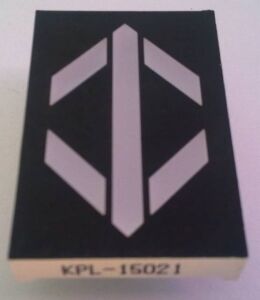Ok Yön Display 44*30MM Kırmızı KPL15021