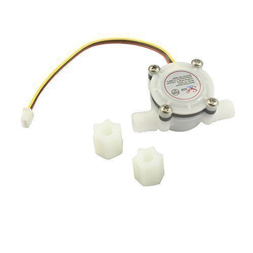ARDUİNO YF-S402 0,3-6 L/MİN BEYAZ SU AKIŞ SENSÖRÜ  AC-NB030