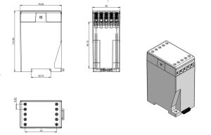 AK-RT-120 50x75x110 RÖLE KUTUSU