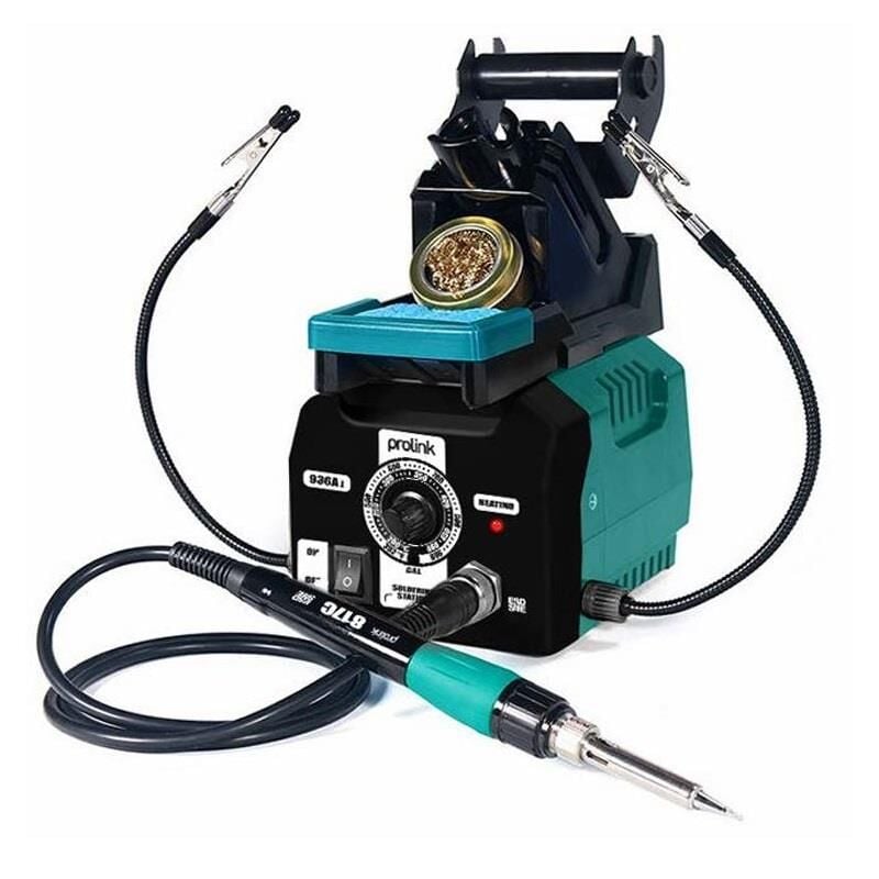 Prolink P36AII Isı Ayarlı Havya İstasyonu P-36 AII Lehim Makara Standlı (936A-II)