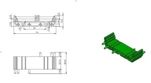 AK-RT-072-2  MODÜL  ARA PARÇASI