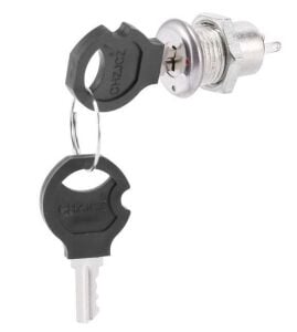 Anahtarli Switch Metal 12mm  [ 0-1 ]  On-Off  IC-195