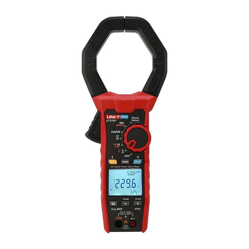 Uni-t Ut 219P Ac 1000a 1000v Geniş Ağızlı Dijital Pensampermetre Uni-T UT219P