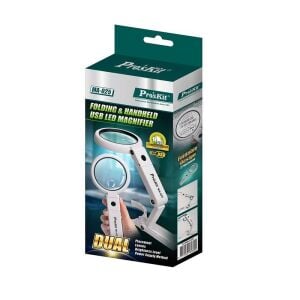 Proskit Ma-025 Katlanabilir Masa ve El Tip Büyüteç Usb Ledli