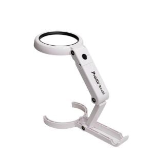 Proskit Ma-025 Katlanabilir Masa ve El Tip Büyüteç Usb Ledli