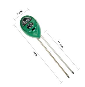 Noyafa TR-01 Analog Toprak Analiz Test Cihazı Ph / Su / Nem ve Işık Şiddet Ölçer