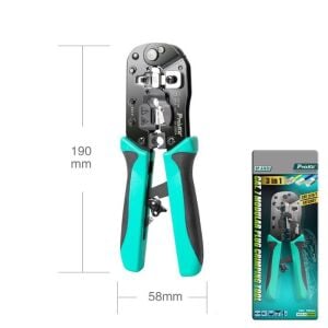 Proskit CP-376TA Cat 5-6-7 Modüler Plug Sıkma Pensesi 8P8C