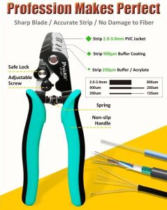 Proskit CP-327 Fiber Optik Kablo Soyucu Sıyırıcı